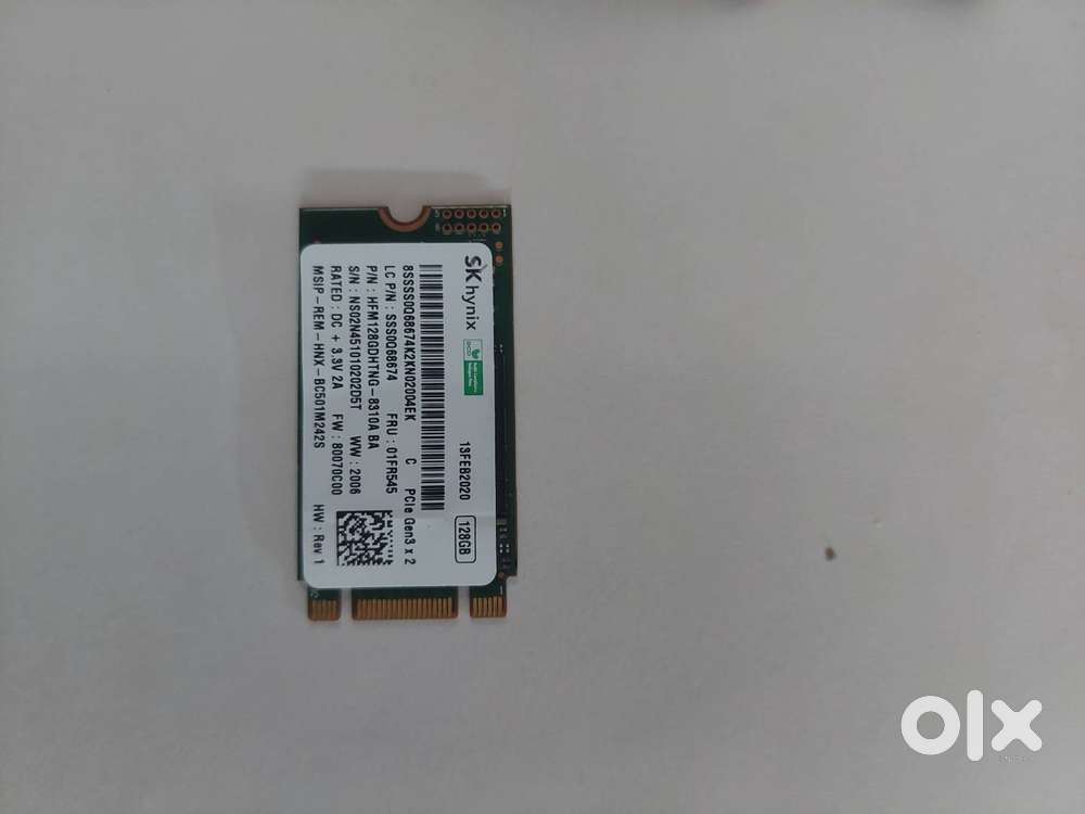 SK Hynix 128GB M.2 NVMe PCIe SSD – Excellent Condition