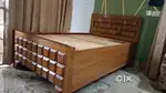 4*6  box storage wooden bed available for sale