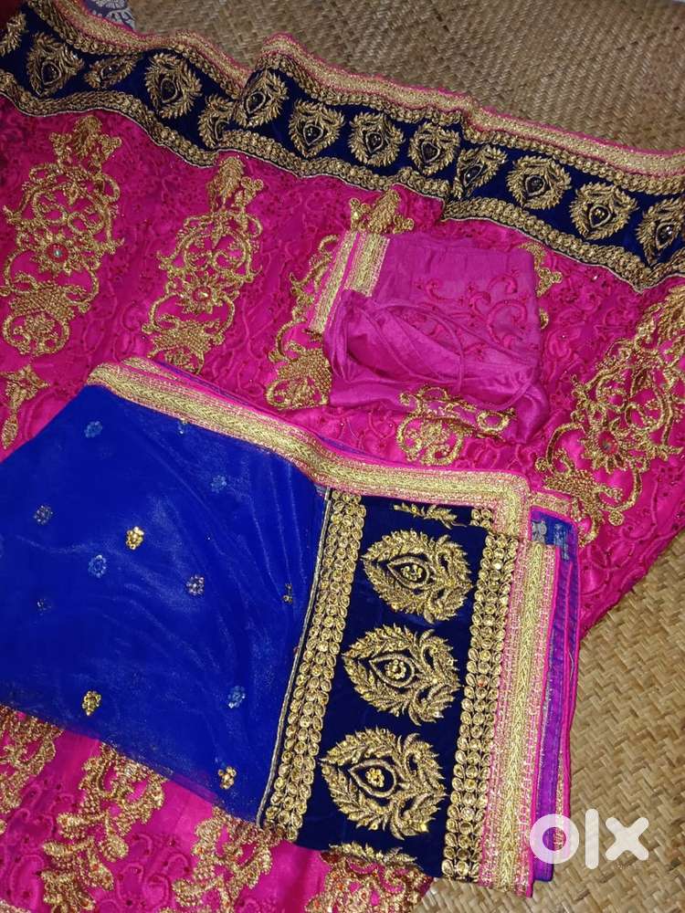 LEHENGA + GROWN FULL BRAND NEW GOOD CONDITIONS 6 MONTH OLD NOT USED