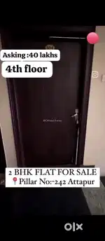 2 BHK Flat for sale