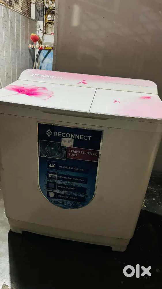 Reconnect 9kg semi automatic washing machine