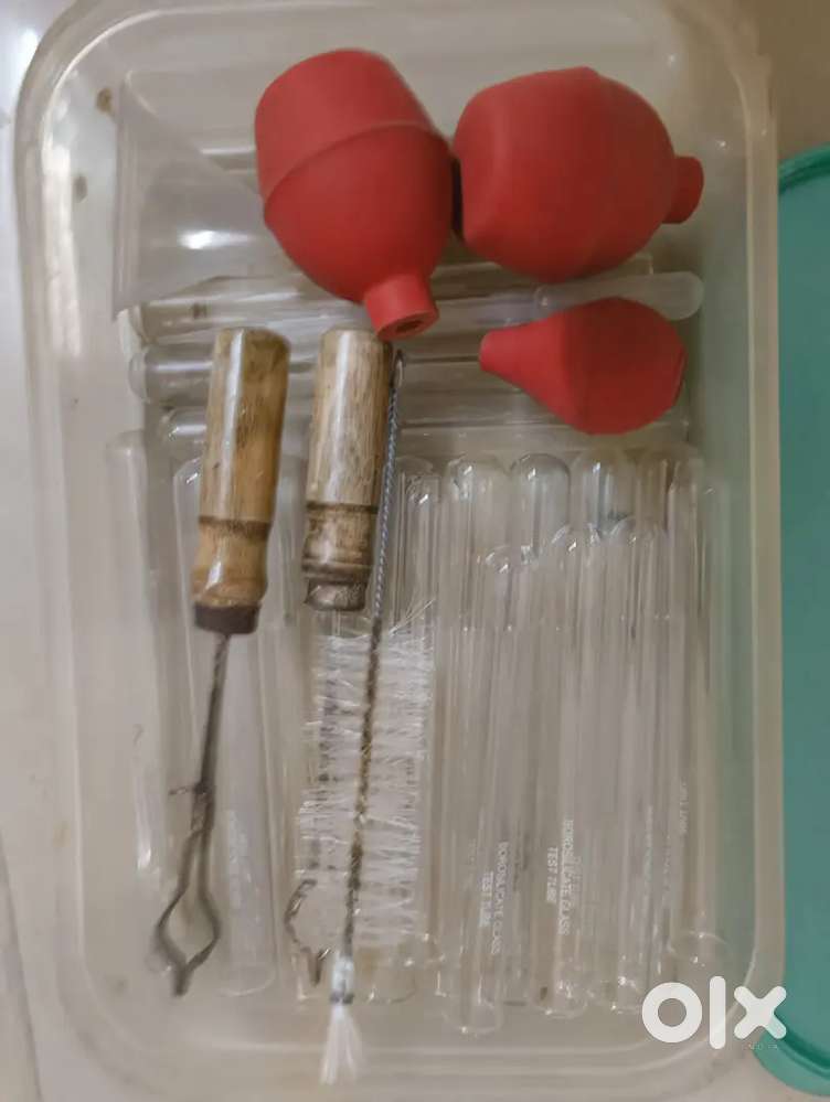 Test Tubes, Pipettes and Biochemistry Practical Kit for 1st year MBBS