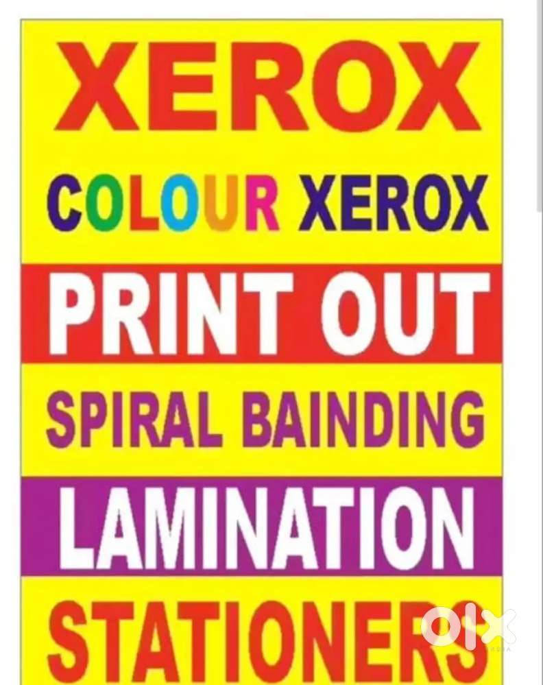 Looking for employe for Xerox shop