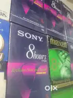 Sony T-160 VHS cassette (8 pieces)