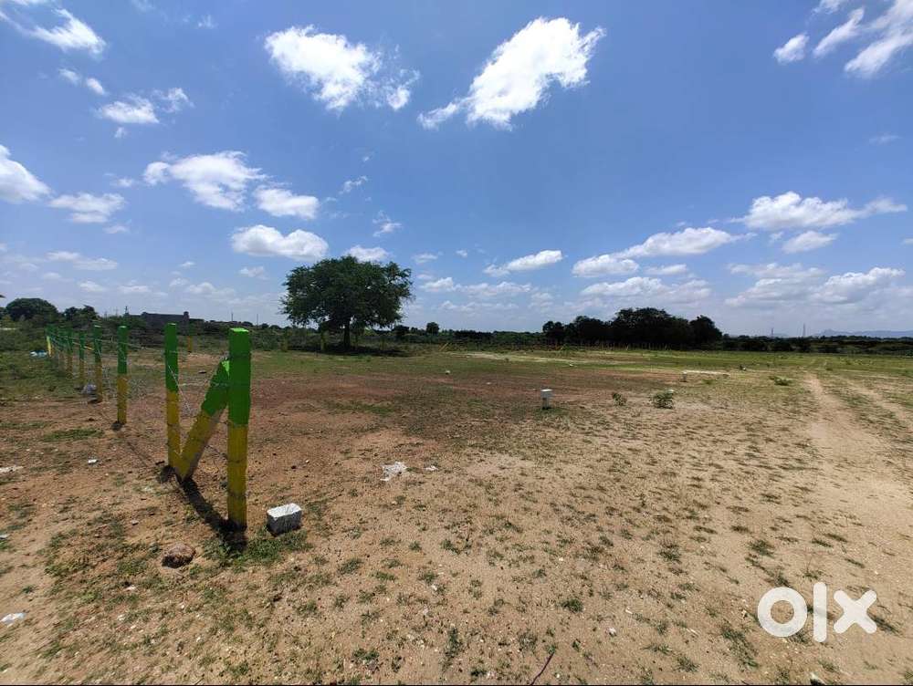 DC converted plots near Gouribidanuru