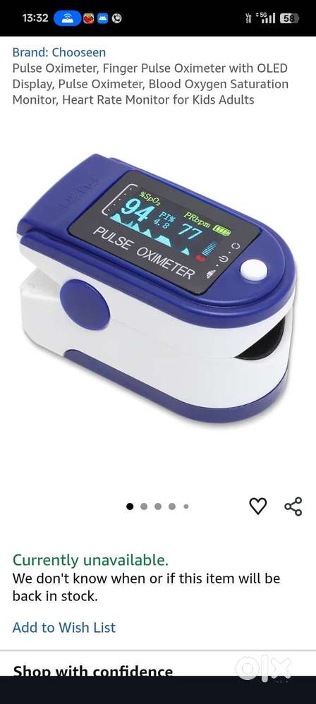 Plus fingerprint oximeter