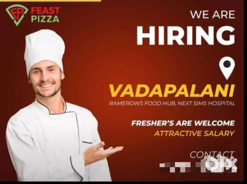 Feast Pizza shop experience candidate needed
