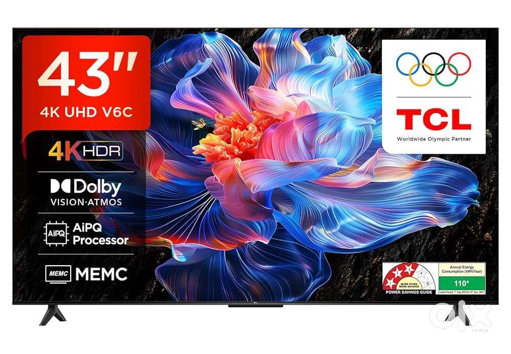 43 inches Google Tv