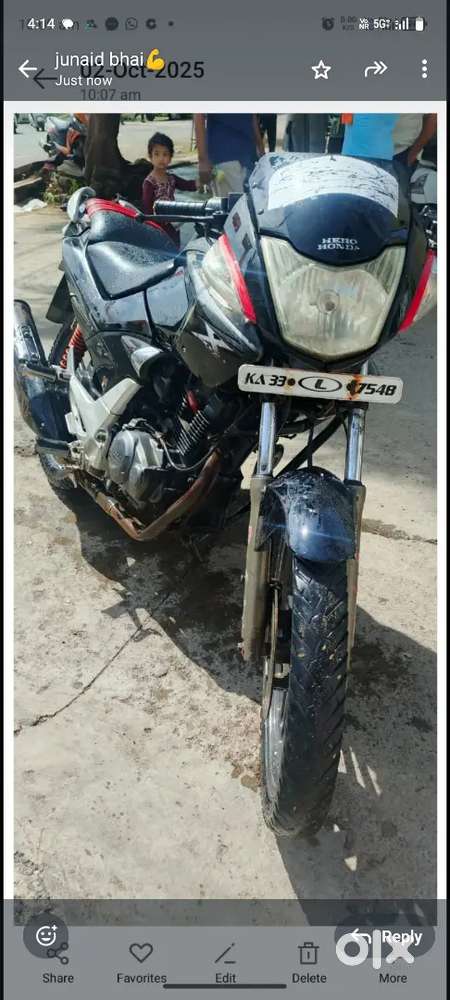Nice bike new tyres and new battery self start