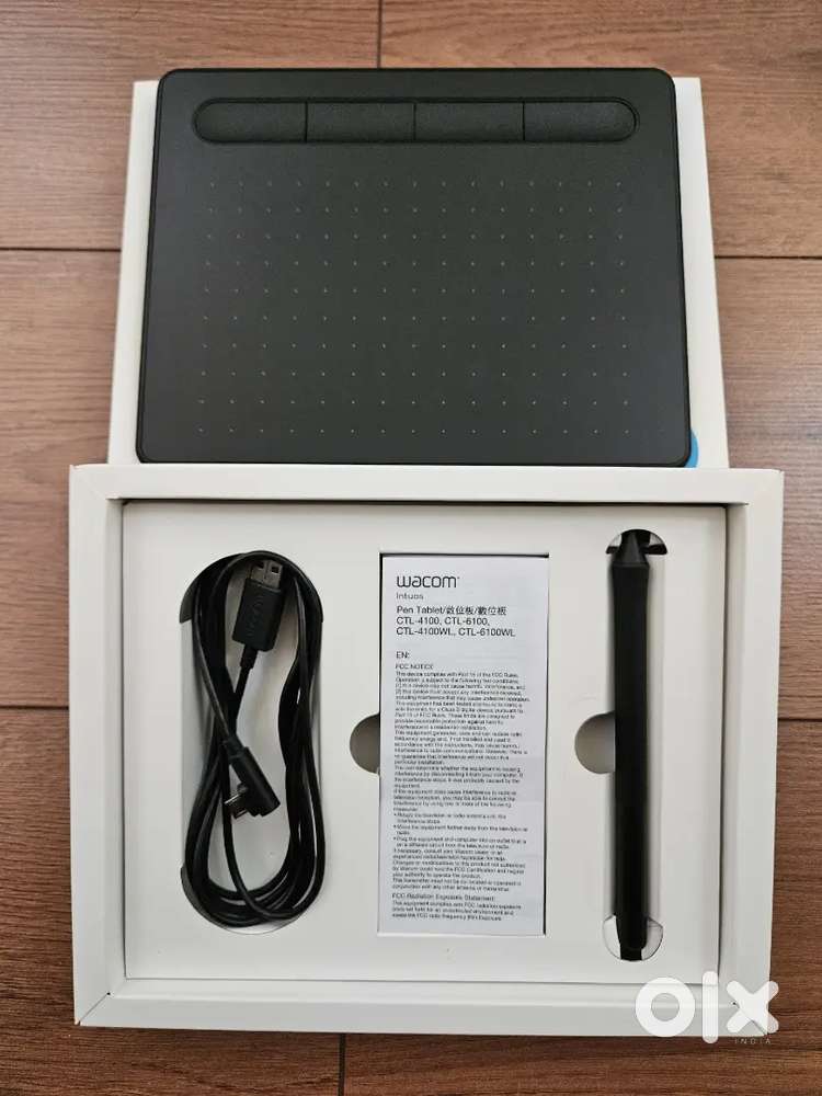Wacom Intuos CTL-4100/K0-CX Digital Graphics Pen Tablet for Drawing