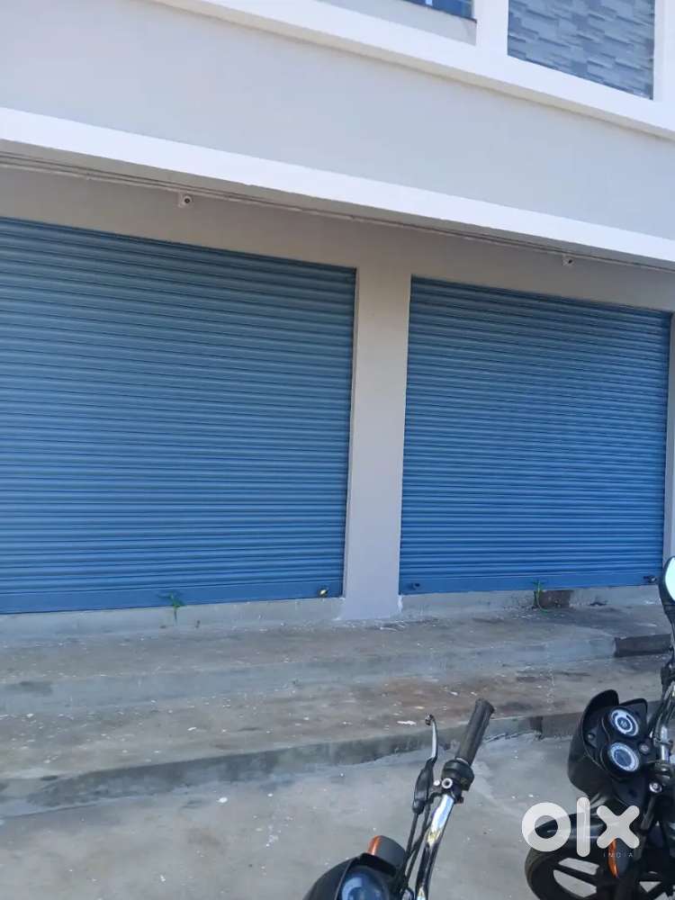 Shops are available for rent on the main road