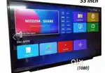 43 inch smart android new seal pack frameless led tv with 600 channel