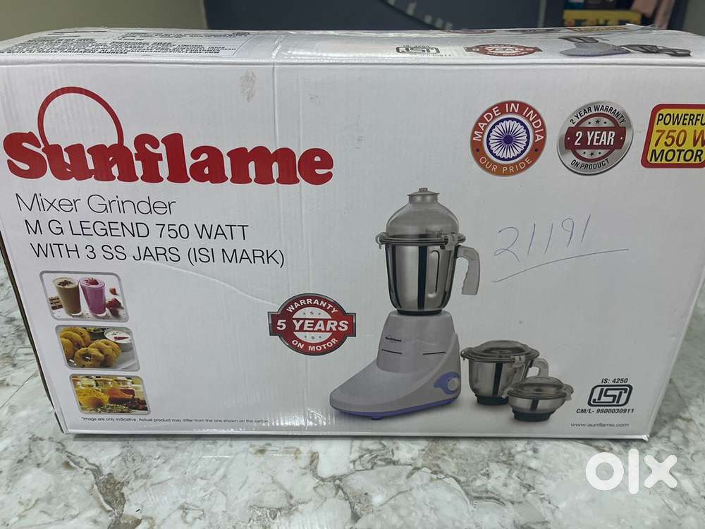 Sunflame Mixer Grindwr 750 Watt