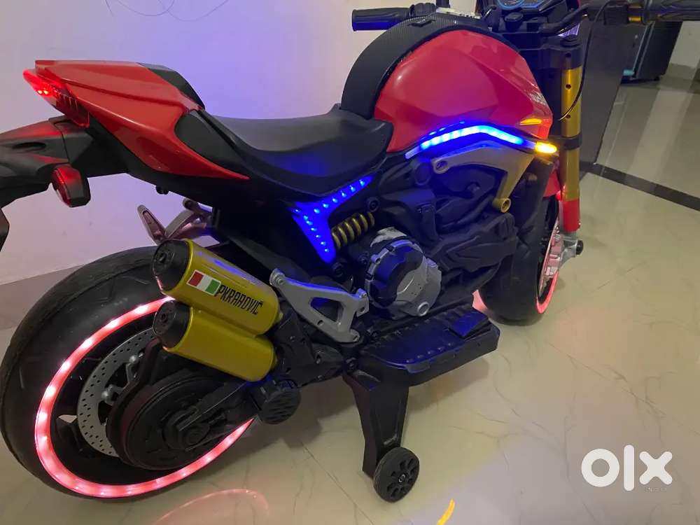 Baby bike electric only 2 months old