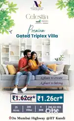 GATED COMMUNITY VILLA'S AVAILABLE IN MUMBAI HIGH WAY