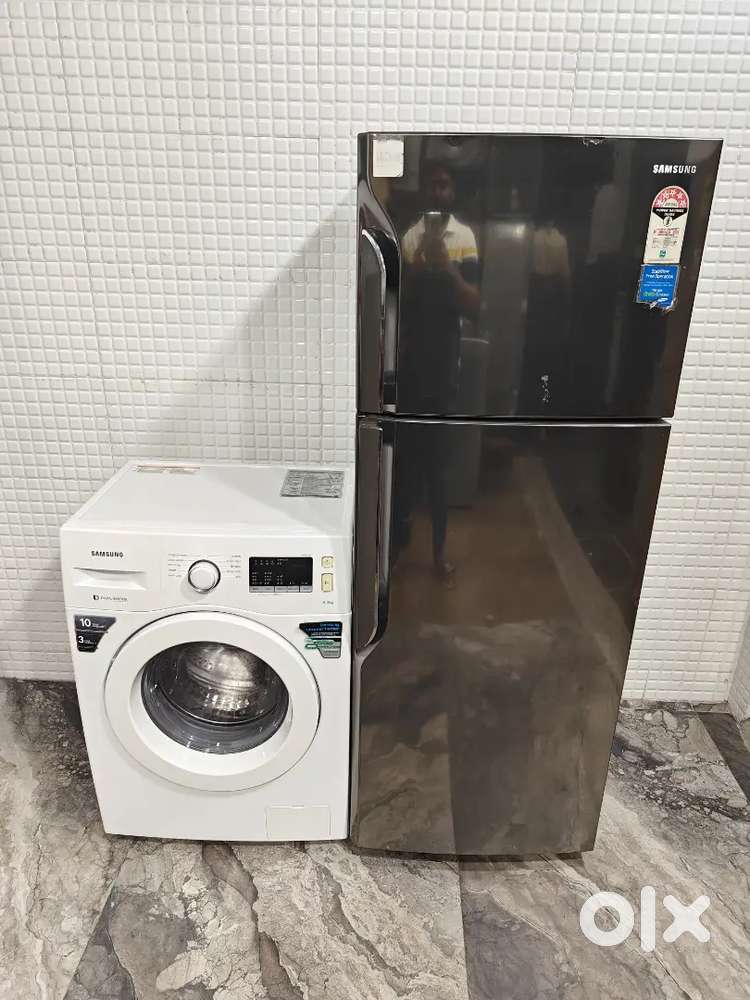 Useq 5512 Samsung double door and samsung front load washing machine