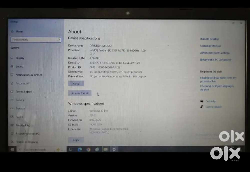 HP Laptop 5 years old