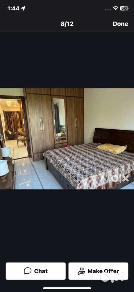 3bhk flat in mona city sector 115 khahar