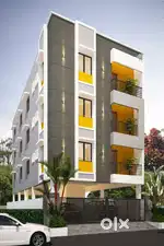 READY TO MOVE A NEW BRAND 2BHK FLATS AT NANMANGALAM