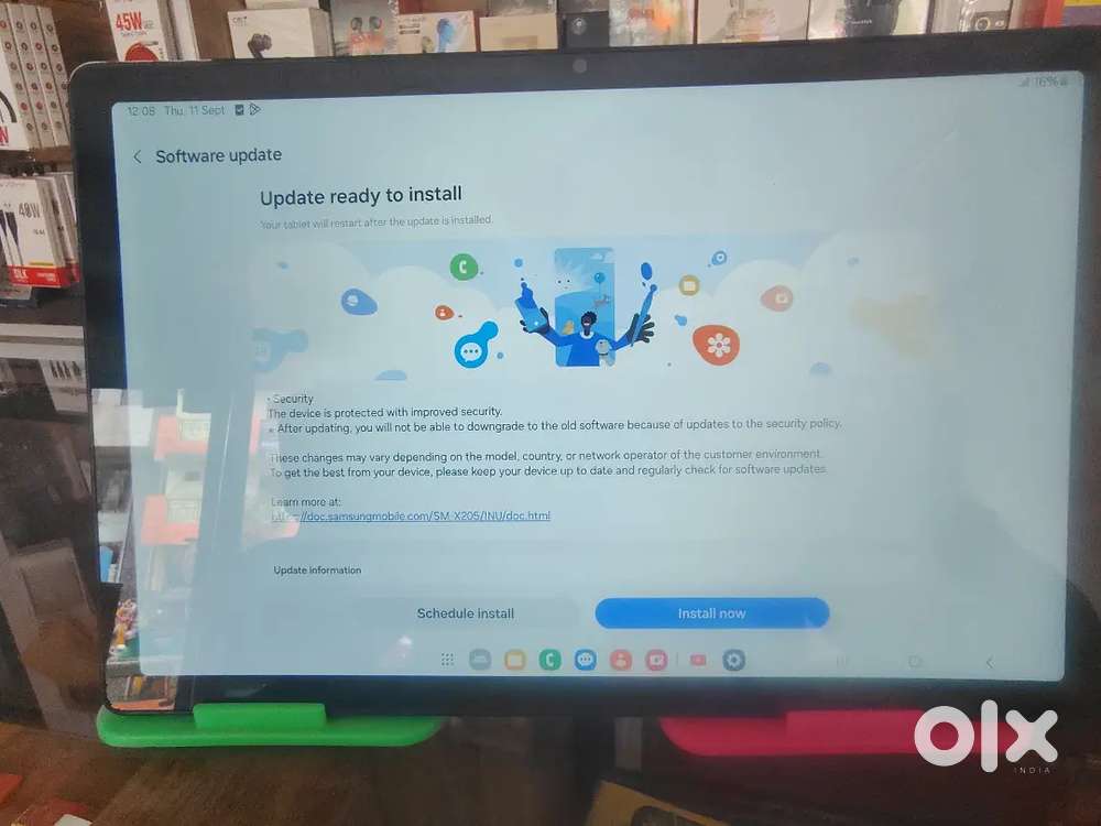Samsung tab A8 sim option also available