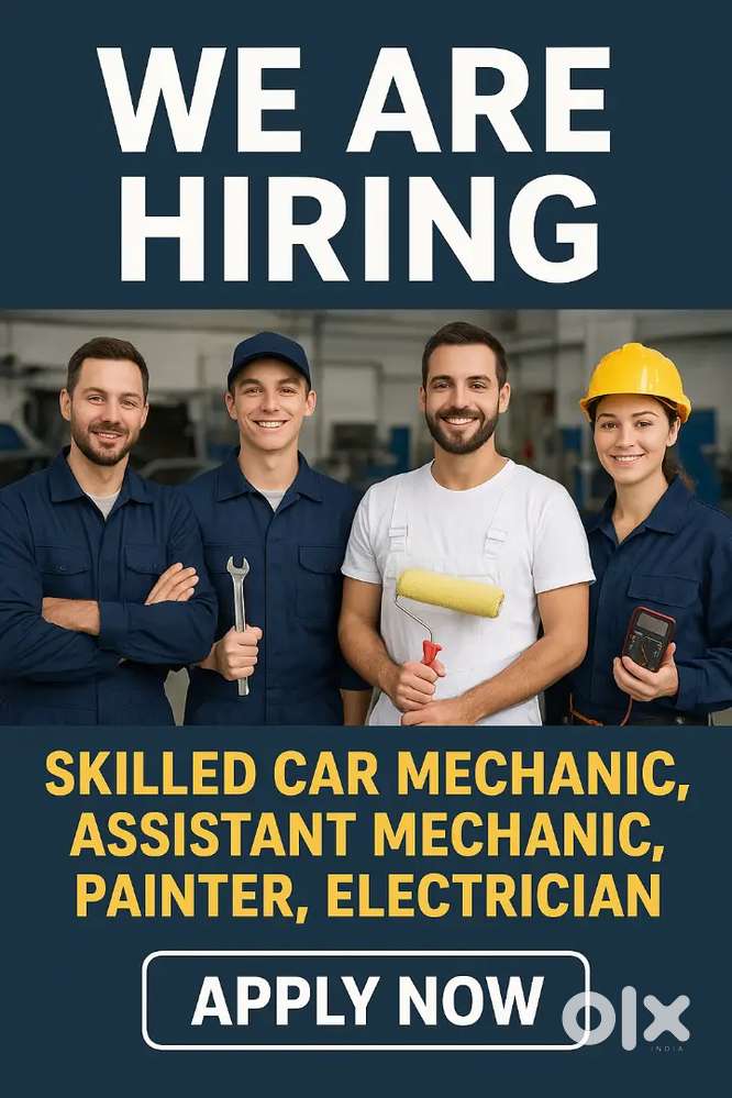 Wanted urgently car mechanic