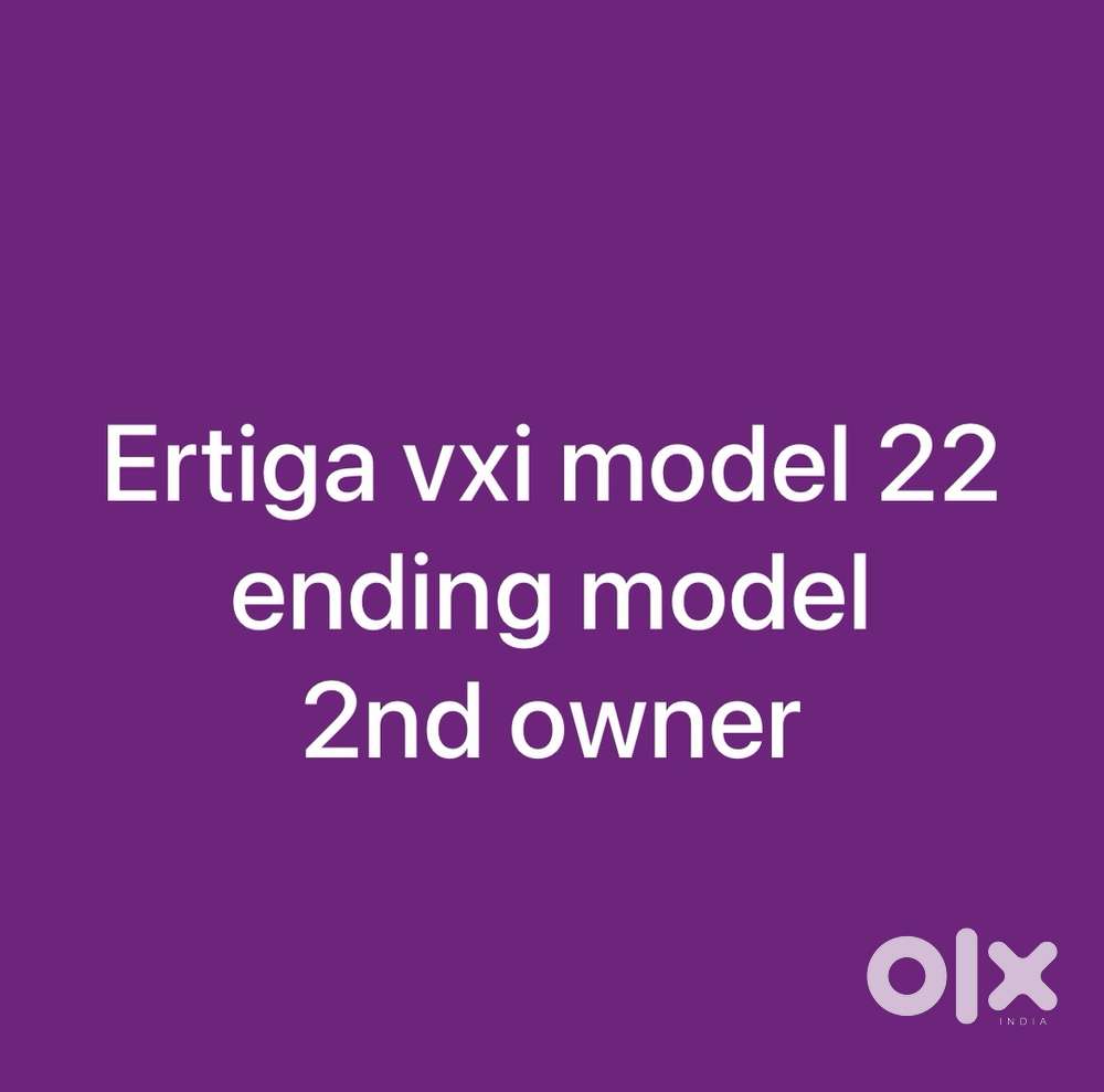 Selling my ertiga 22 ending model cng vxi model 2 nd owner