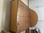 Teak wood framed Wooden Box bed