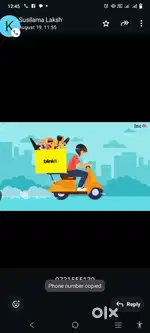 Hiring for varanasi blinkit delivery boy job