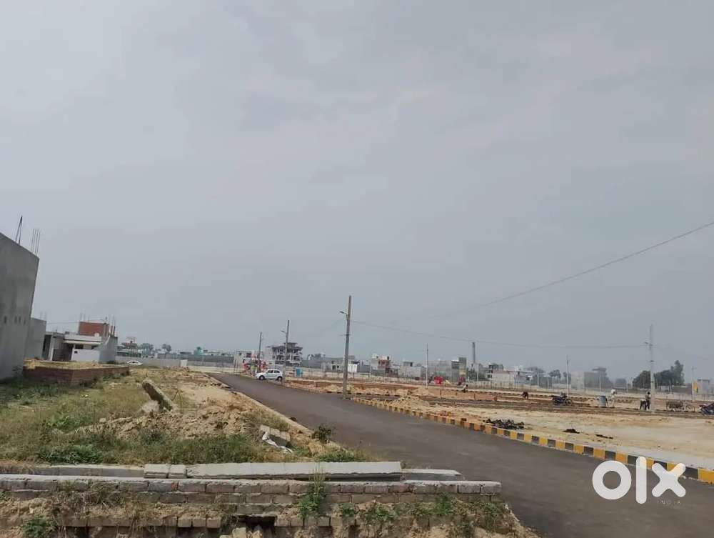 लखनऊ में प्लॉट आउटर रिंग रोड से लगे हुए प्रोजेक्ट में बैंक लोन के साथ