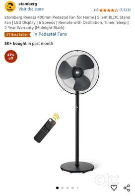 Atomberg Renesa 400mm pedestal fan(Brand new)
