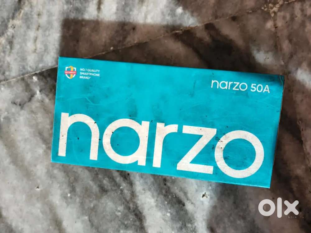 Realme narzo 50a 4gb  64gb 6000amh original Charger Bill Box available