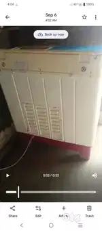 Lv washing machine 8.5kg