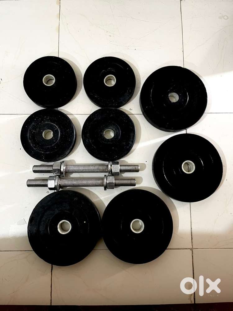 12kg weight with metal rods
