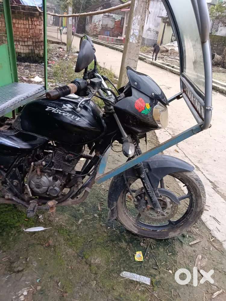 Discover bike with modification for business purposes