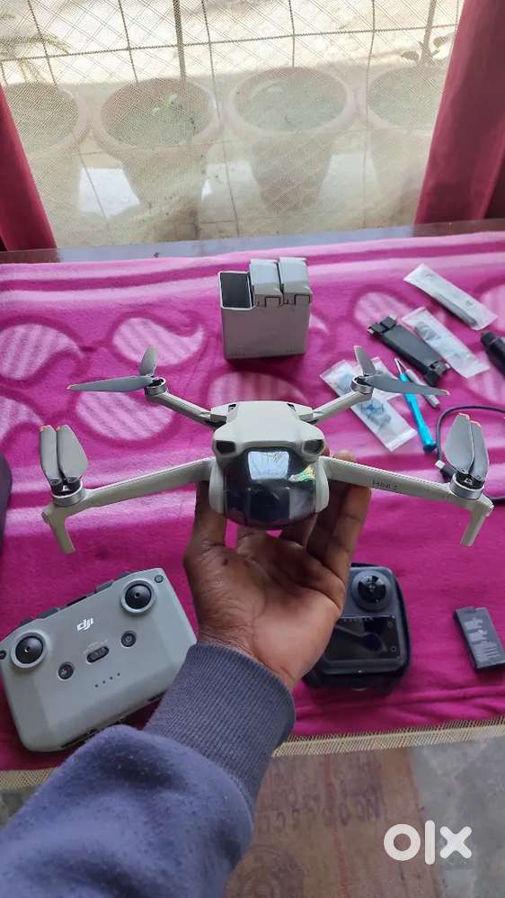 Dji mini 3 with 360 Acton camera