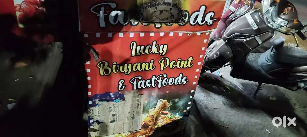 Need cook biryani and fast food