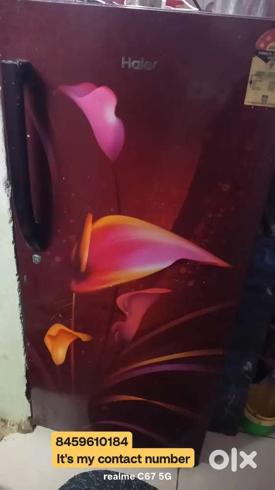 Single door haier good condition