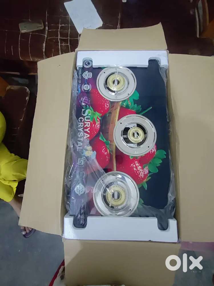 Surya gas stove new pack piece  only 1500