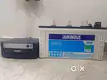 Luminous inverter and battery