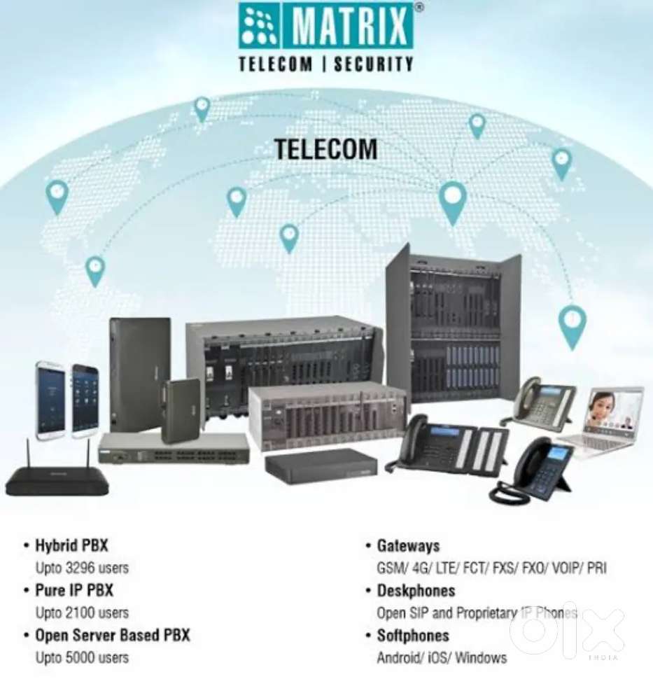 CPPLUS CCTV , Epabx , Biometric Machine