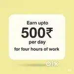 Part time Job ** Rs. 500 for 4 hours ** Kannur District Only