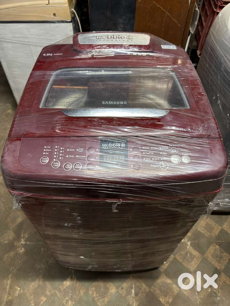 Samsung 6.5 kg wobble top load washing machine with warranty & guarant