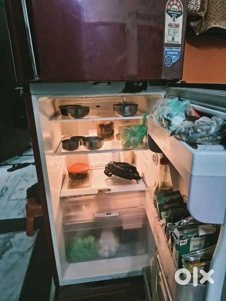 Double door fridge
