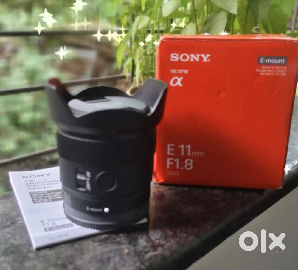 Sony Lens 11mmF1.8 AF/MF. Brand New. Used only once.