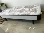 Bed with mattress (gadda)