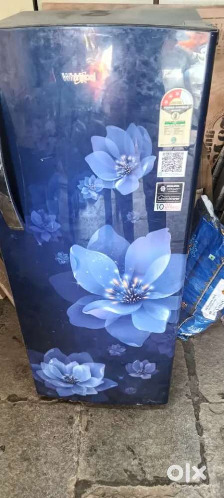 Whirlpool single door fridge 207 litre with 9years warranty