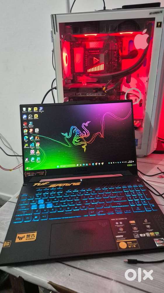 asus tuf gaming A15  RTX 4050 3 month old 3 year warranty