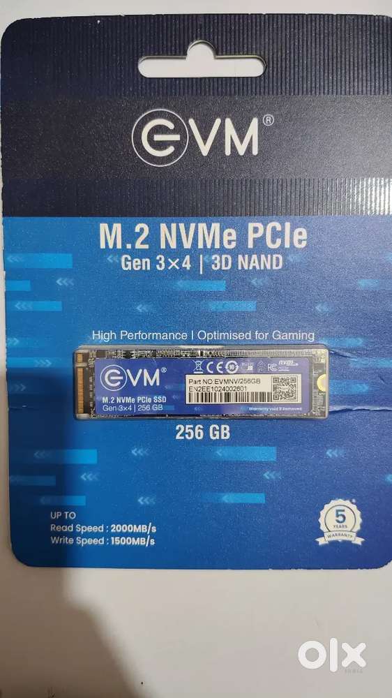 EVM, KINGSTON, GEONIX, WD (SSD/HDD)