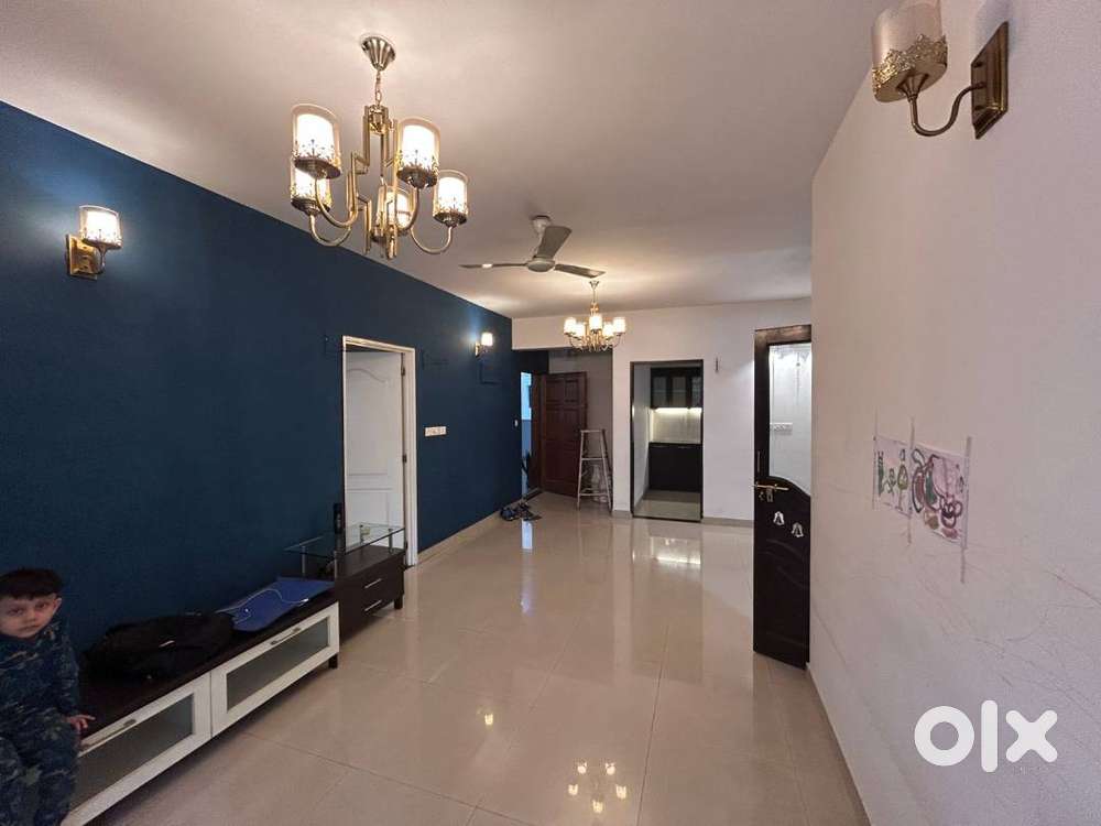 Hoskerehalli 3BHK flat for lease
