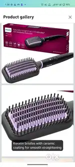 Philips hair straightener